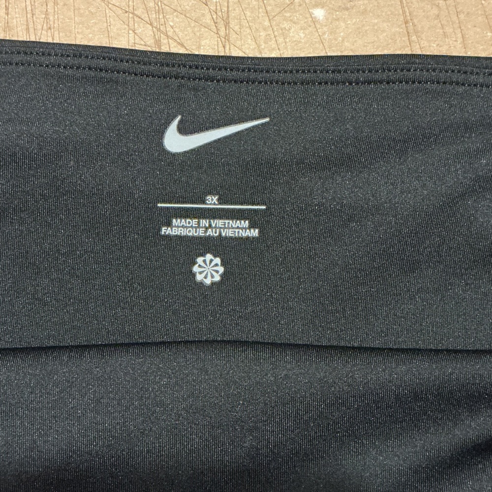 Nike Black Swim Bottom with Logo